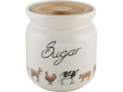 Farmers Market Storage Jar Sugar